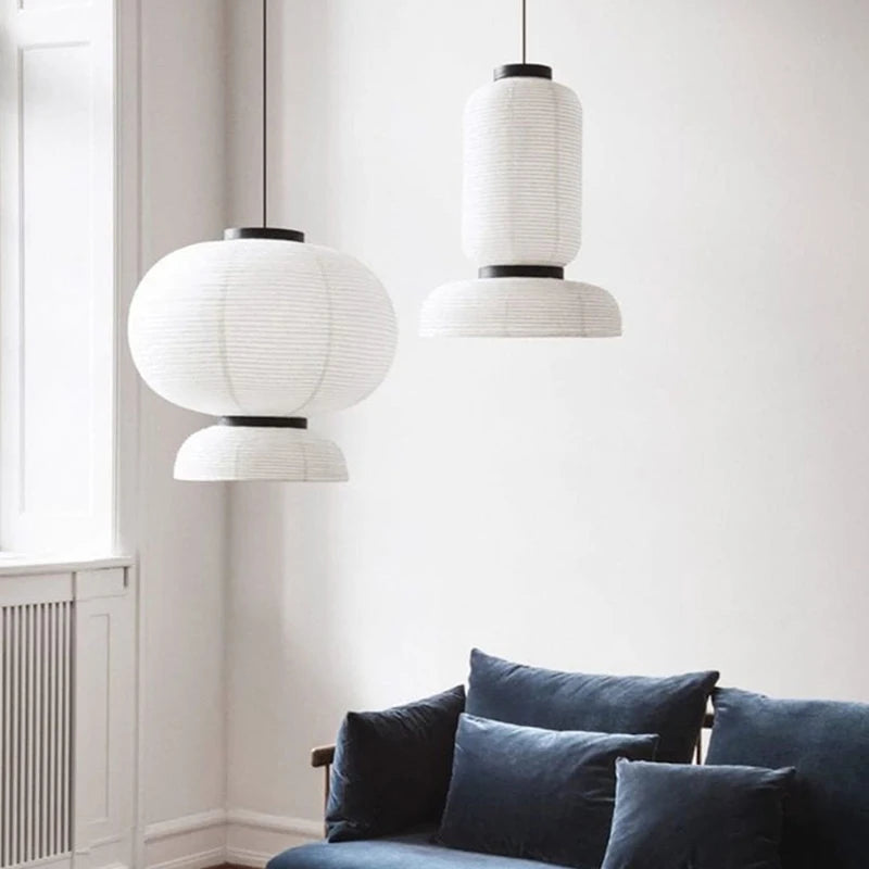 Suspension Design Formakami Moderne Chêne tissé