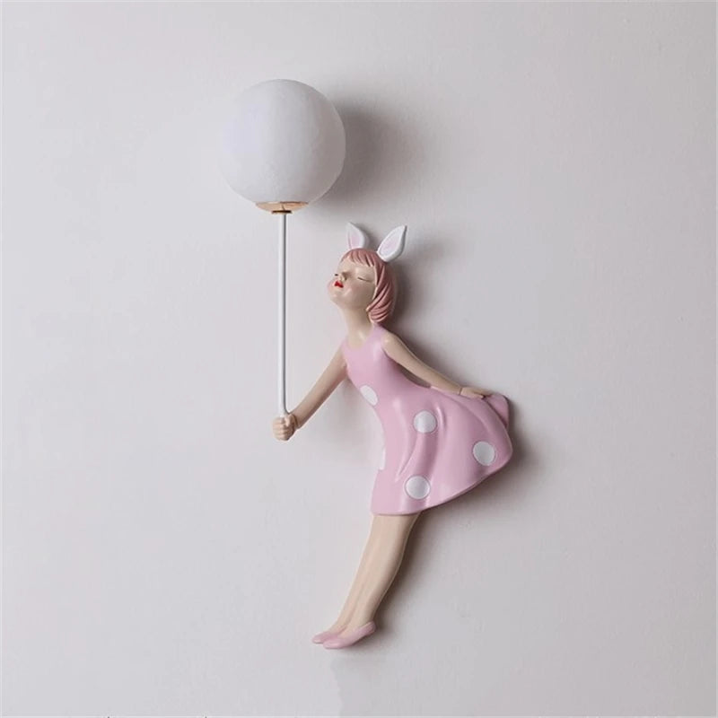 applique murale ballon pour chambre d'enfant créative et moderne - vue 7 sur 8