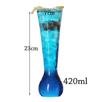 Verres collins cristal sans plomb style bar élégant