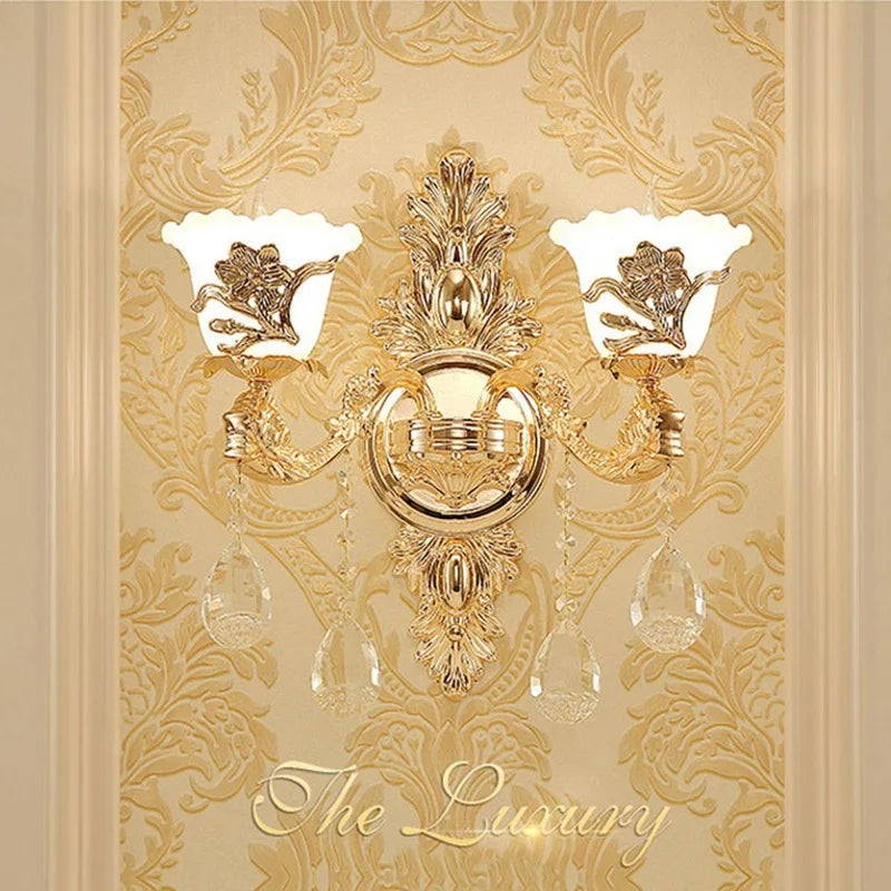 applique murale en cristal design moderne pour intérieur élégant - vue 2 sur 22
