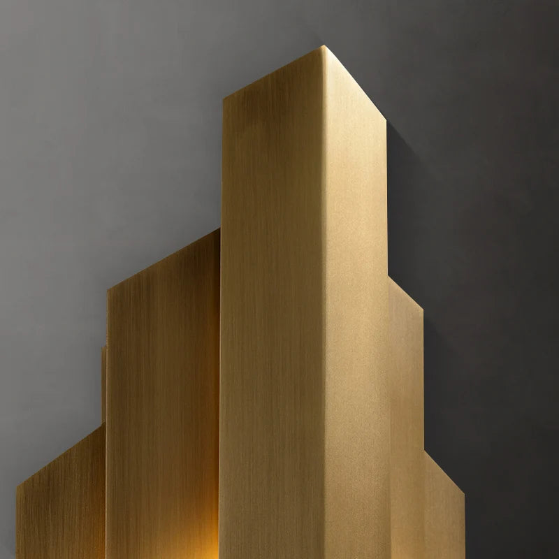 applique murale en cuivre design moderne luxe intérieur - vue 6 sur 7