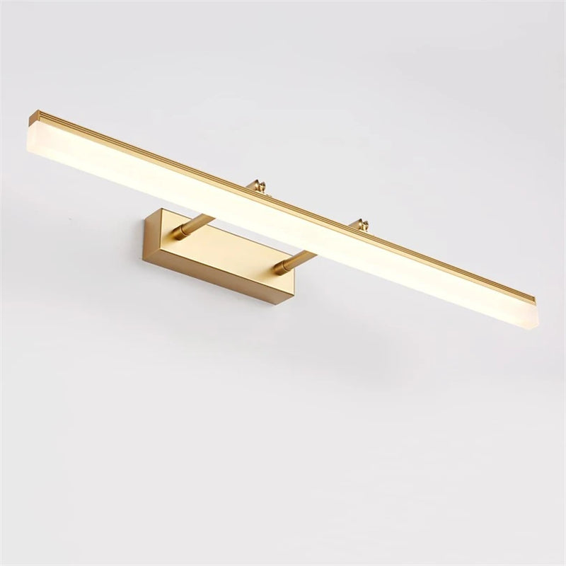 lumière de vanité led rétractable pour maquillage et miroir