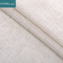 Rideau effet lin rayures style américain salon chambre