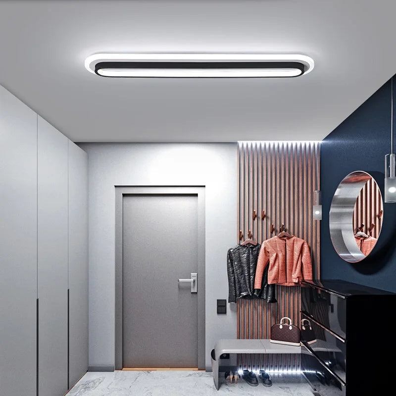 plafonnier moderne à leds surface montée lumière intégrée
