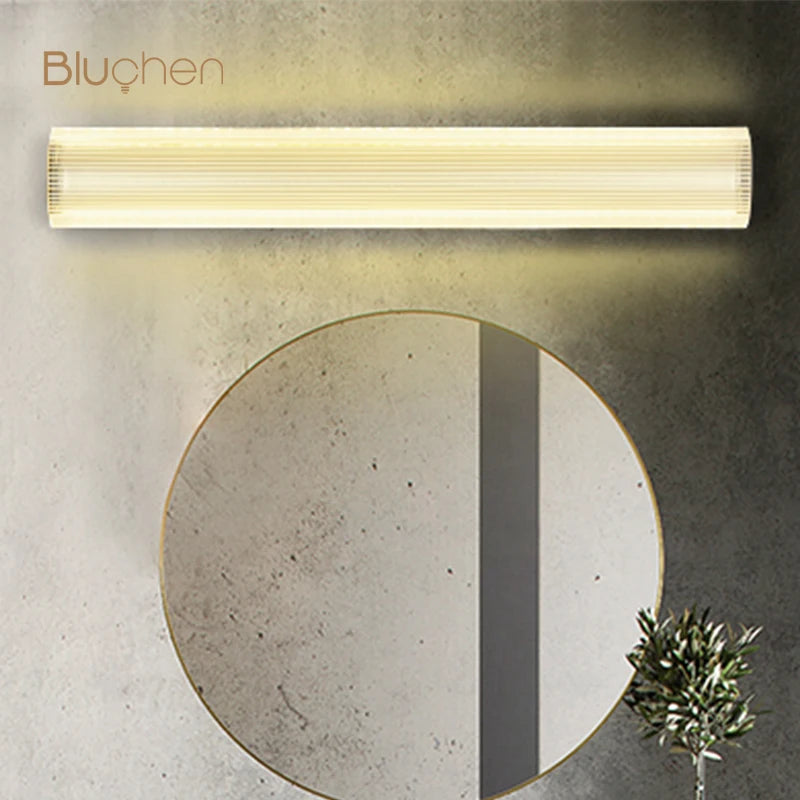 applique murale led à intensité variable pour éclairage de miroir