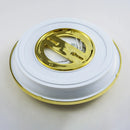 Zerouno plafond moderne à LEDs lumière étanche salle de bains lampe ronde salle de bain toilette 30W capteur de mouvement intérieur de la maison noir brillant