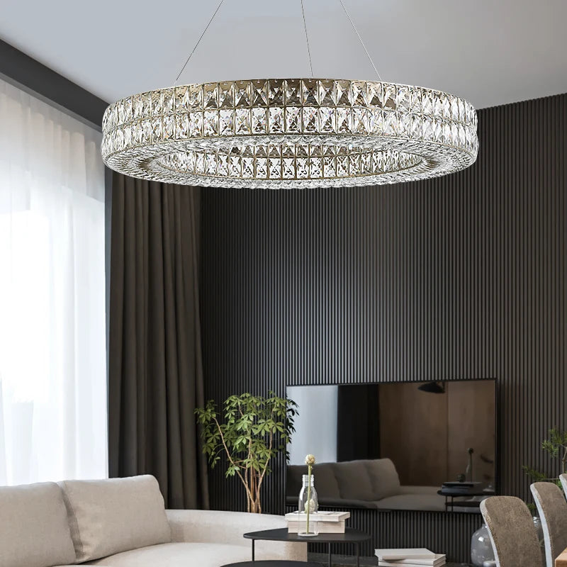 suspension en cristal design postmoderne pour intérieur élégant - vue 3 sur 14
