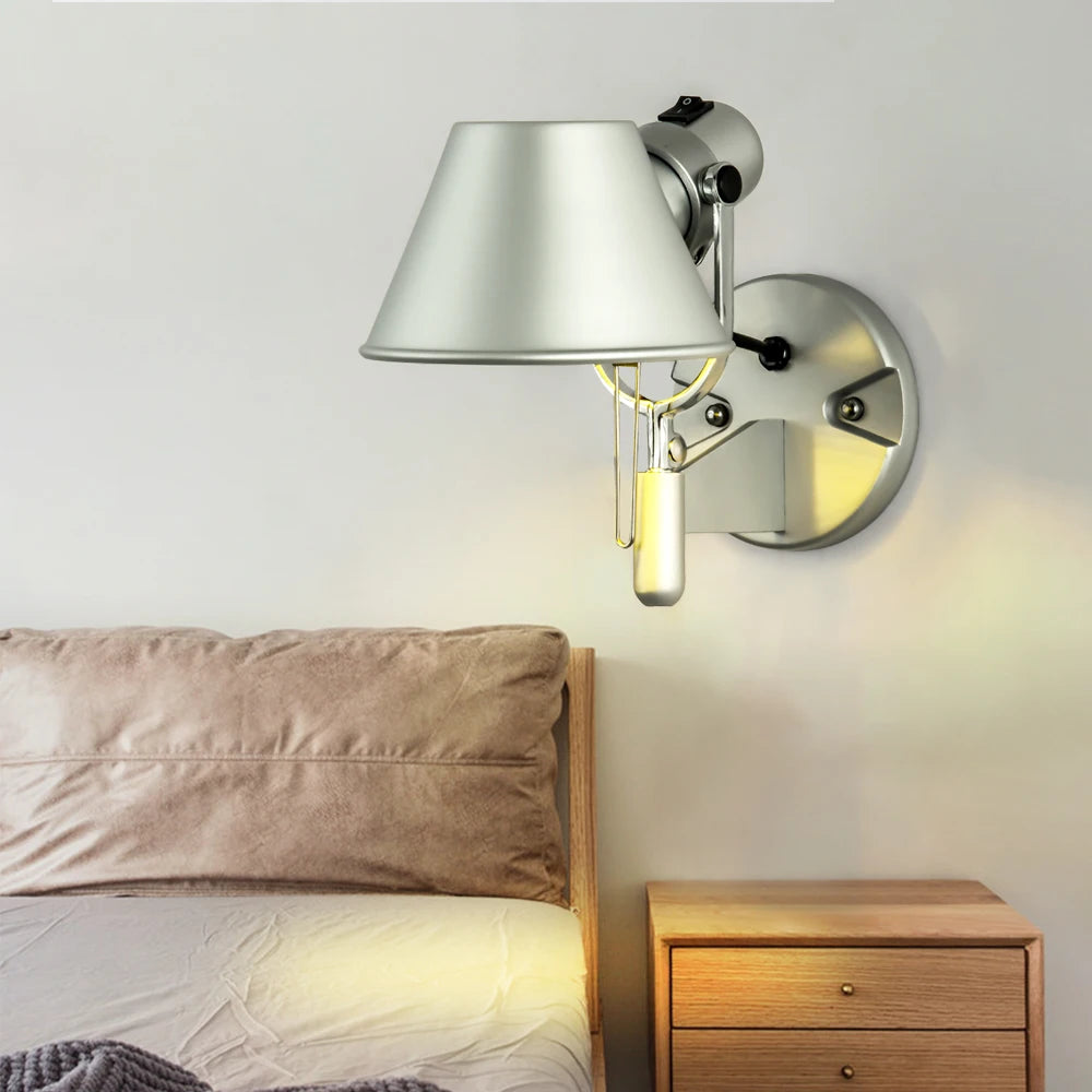 Applique murale Led nordique moderne en aluminium - vue 3 sur 7