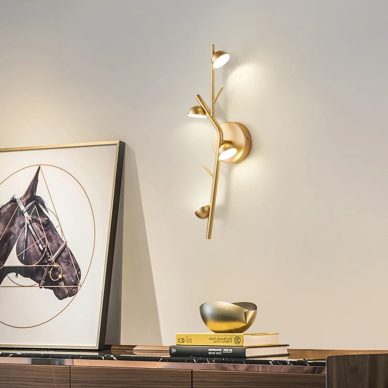 applique murale led moderne et créative pour intérieur décoratif - vue 4 sur 8