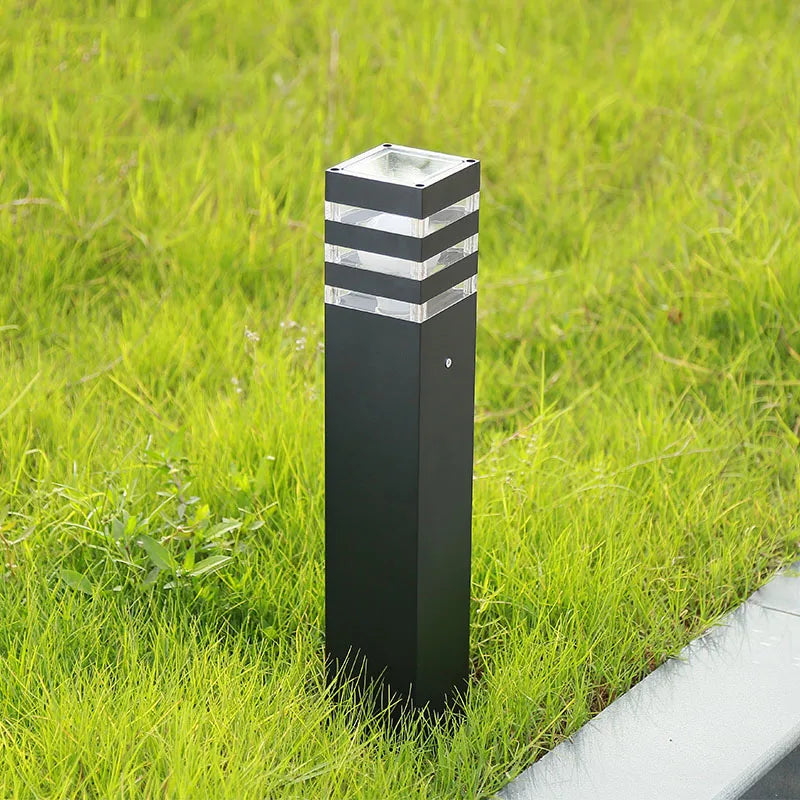 lampe de jardin extérieure minimaliste imperméable moderne - vue 8 sur 8