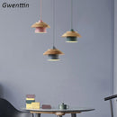 suspension en bois pour éclairage moderne et décoration