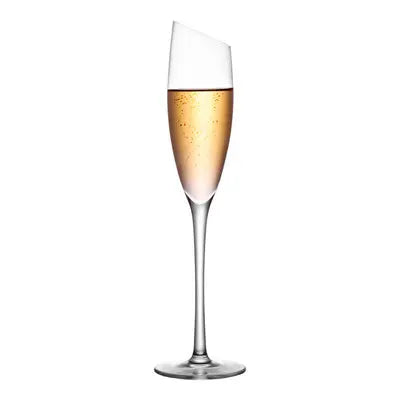Flutes champagne design elegant verre souffle main cocktail