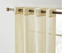 Voilage tulle translucide moderne sur mesure salon chambre