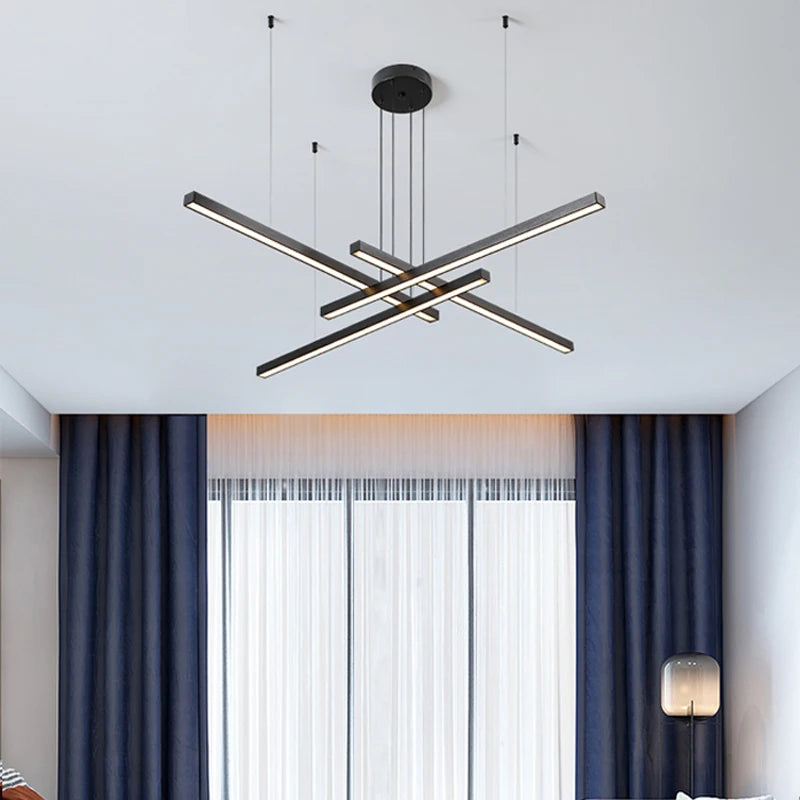 lustre moderne minimaliste pour une ambiance chaleureuse et design - vue 4 sur 17