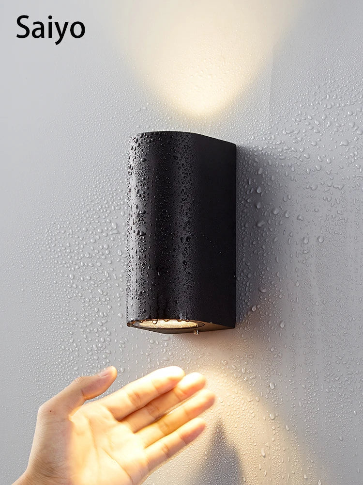 applique murale led étanche pour jardin et intérieur