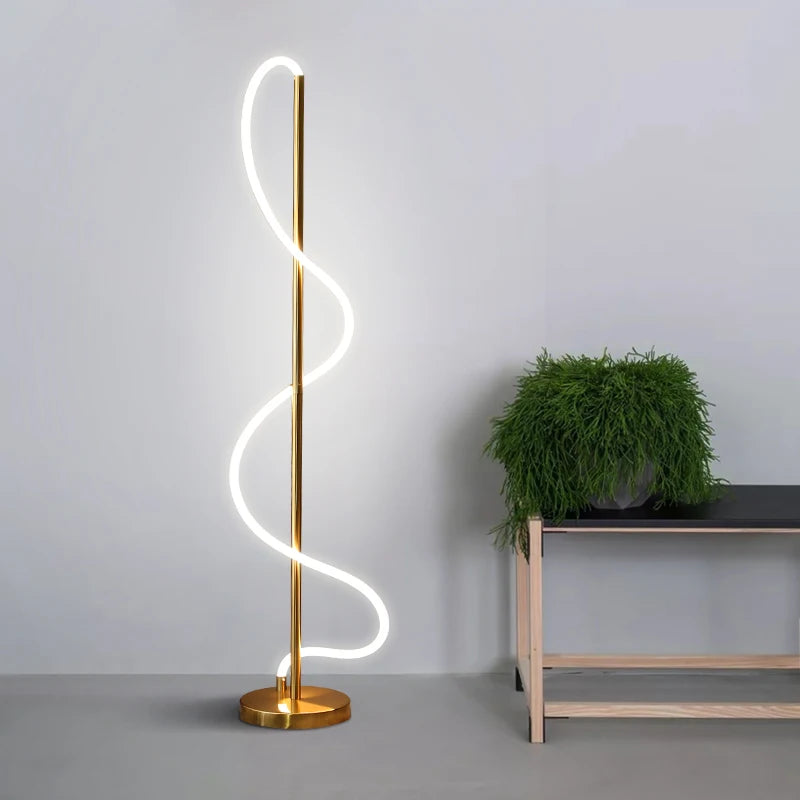 LED postmoderne musique Notes LED lumière lampadaire foyer étude - vue 3 sur 21