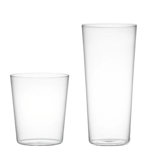 Verres ultra fins élégants pour eau cocktail whisky