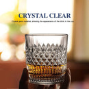 lot 4 verres whisky relief old fashioned résistants