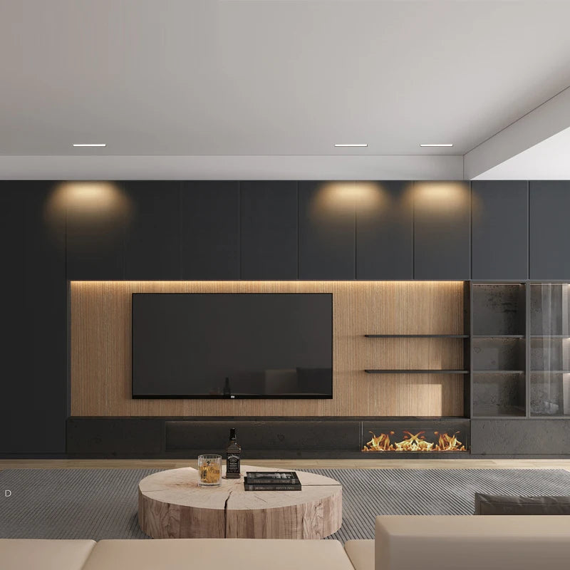 barre lumineuse led créative encastrée pour éclairage intérieur