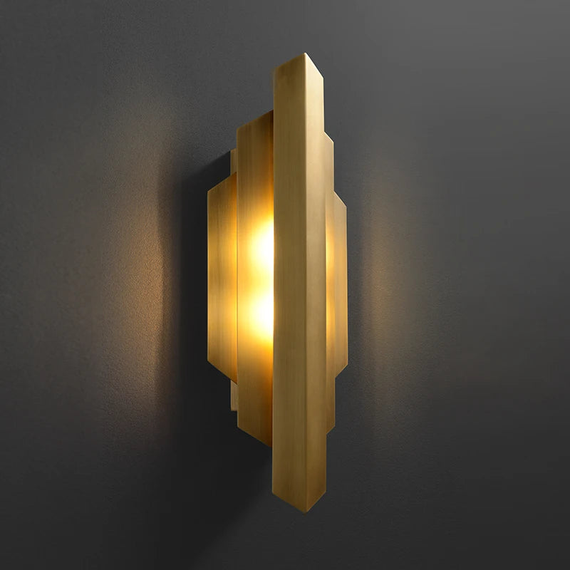 applique murale en cuivre design moderne luxe intérieur - vue 4 sur 7