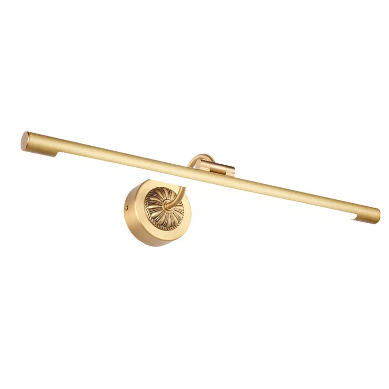 Europe copper bathroom wall mirror light, bedroom vanity cabinet lamp, hotel showcase picture lighting - vue 6 sur 6