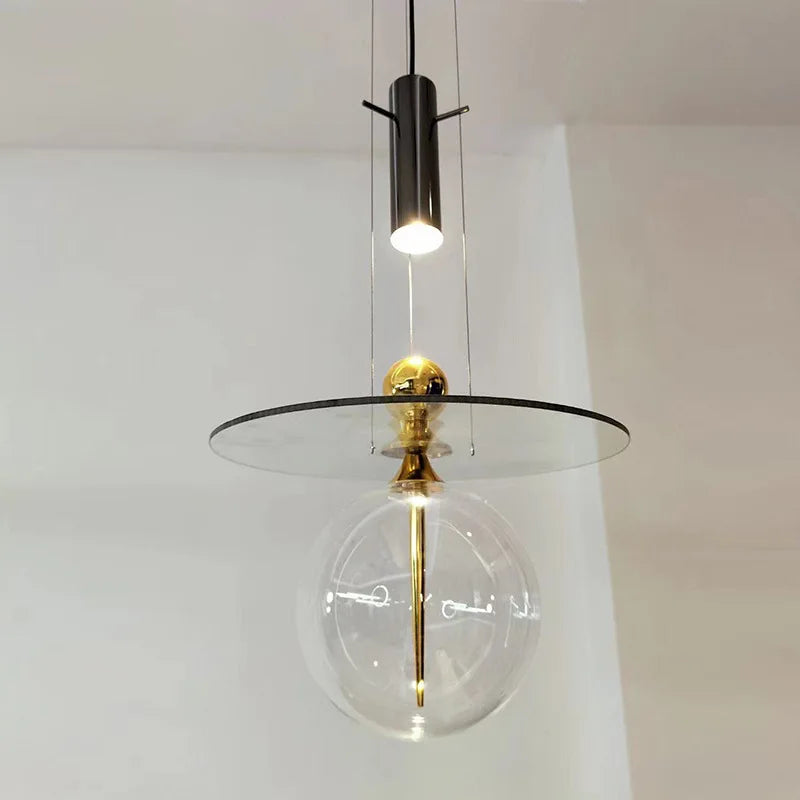 suspension en verre design nordique pour intérieur décoratif - vue 3 sur 8