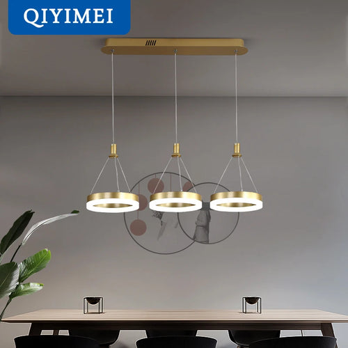suspension led luminaire acrylique avec télécommande lampara abajur