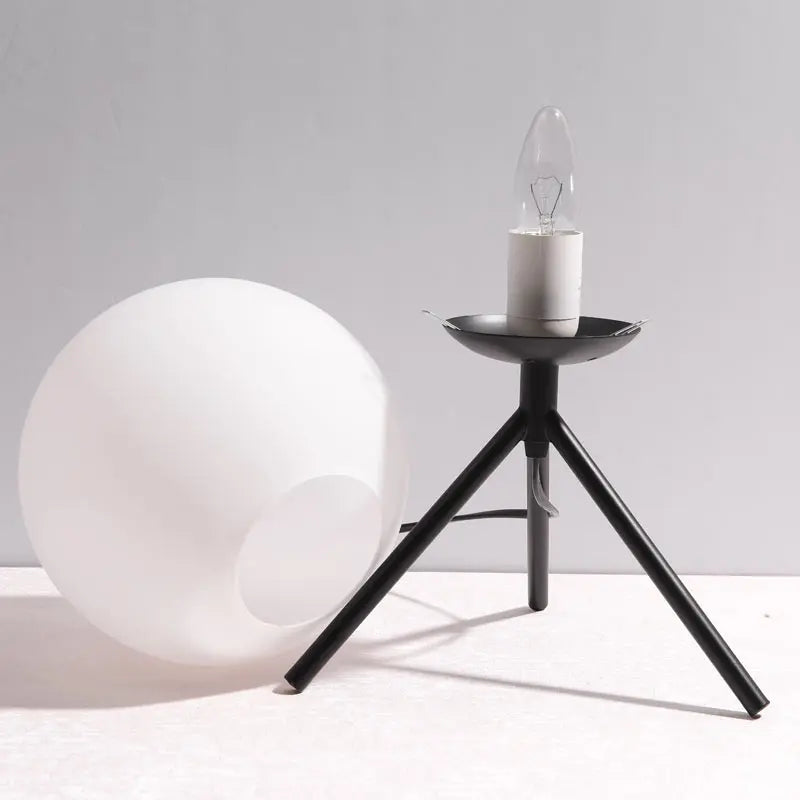 lampe à poser nordique en verre pour décoration moderne - vue 7 sur 16