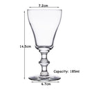 Verre a cocktail type margarita champagne pied elegant