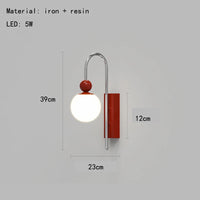 style lampe led murale métal variable gradation