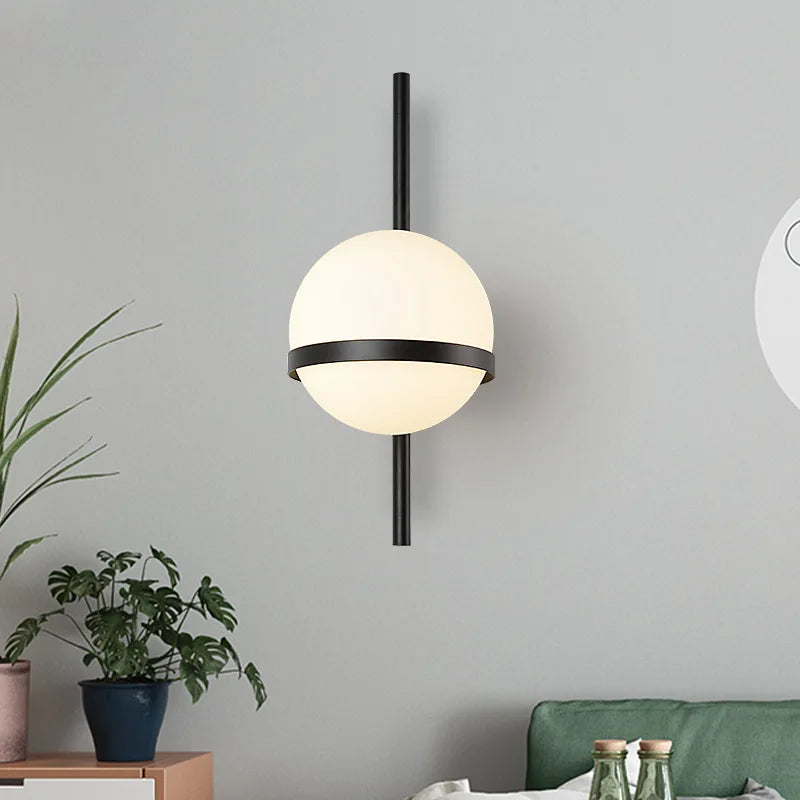 Applique murale led verre éclairage intérieur maison - vue 6 sur 10