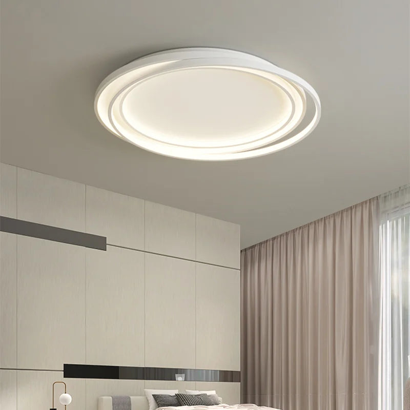 plafonnier led ultra mince lustre moderne intérieur - vue 4 sur 22