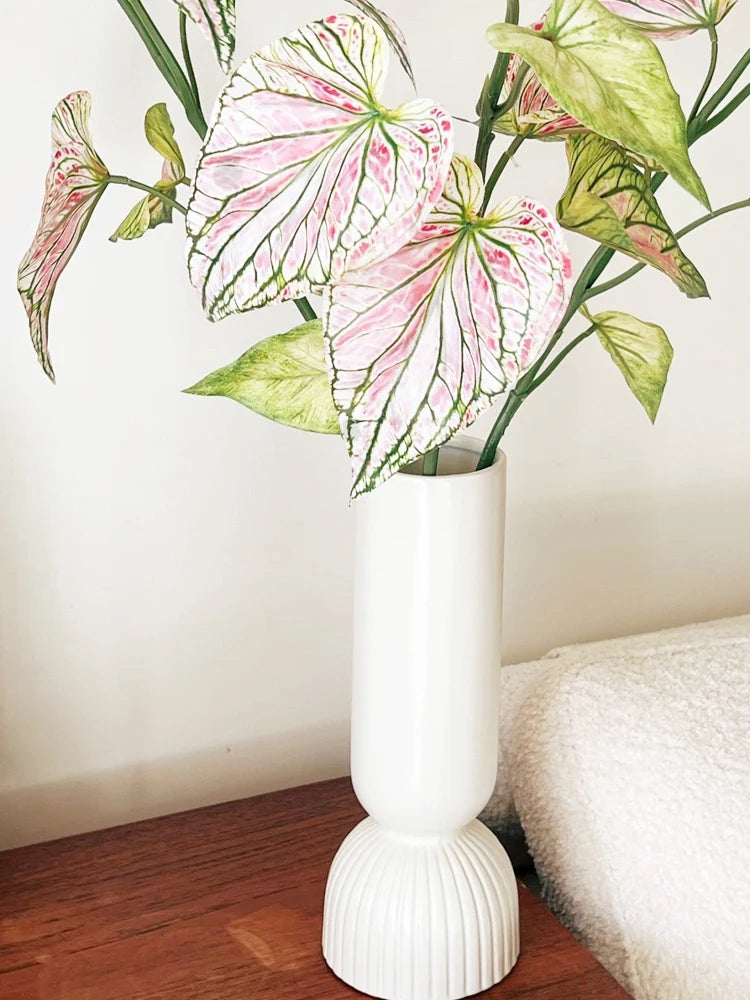 plante artificielle caladium pour décoration intérieure et florale - vue 5 sur 6