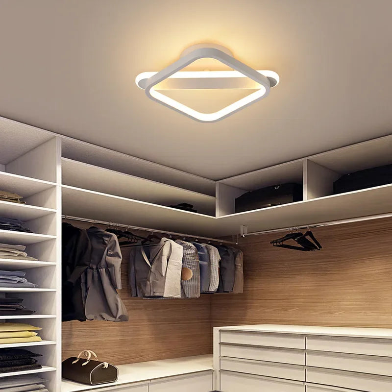 plafonnier led moderne pour intérieur design simple - vue 5 sur 10