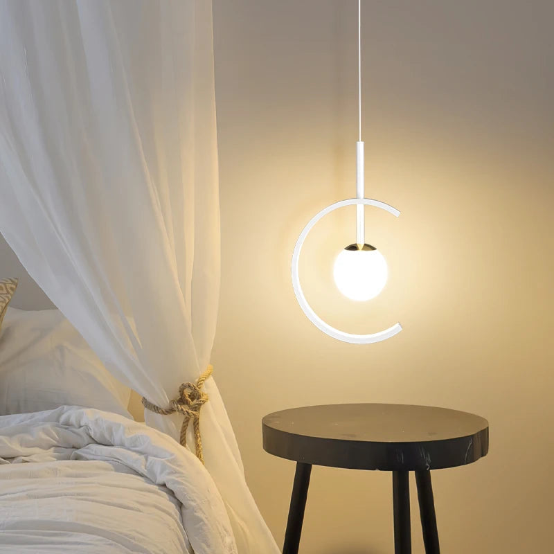 suspension de luxe minimaliste moderne et créatif - vue 5 sur 10