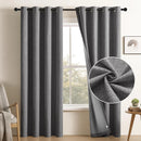 Rideau occultant faux lin extra long sur mesure