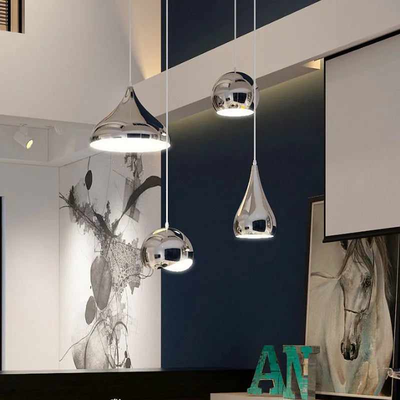 Suspension led moderne simple ou triple tête