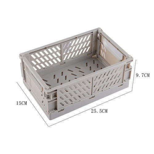 panier de rangement pliable pour maquillage bijoux jouets et plus