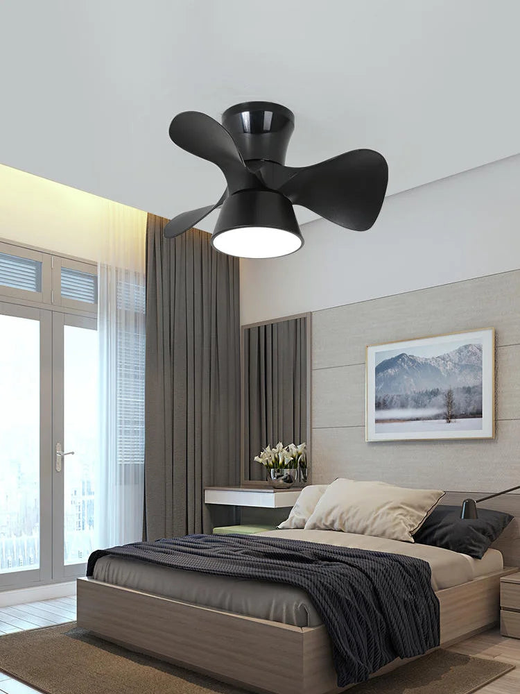 lustre moderne à led avec ventilateur pour intérieur - vue 3 sur 10