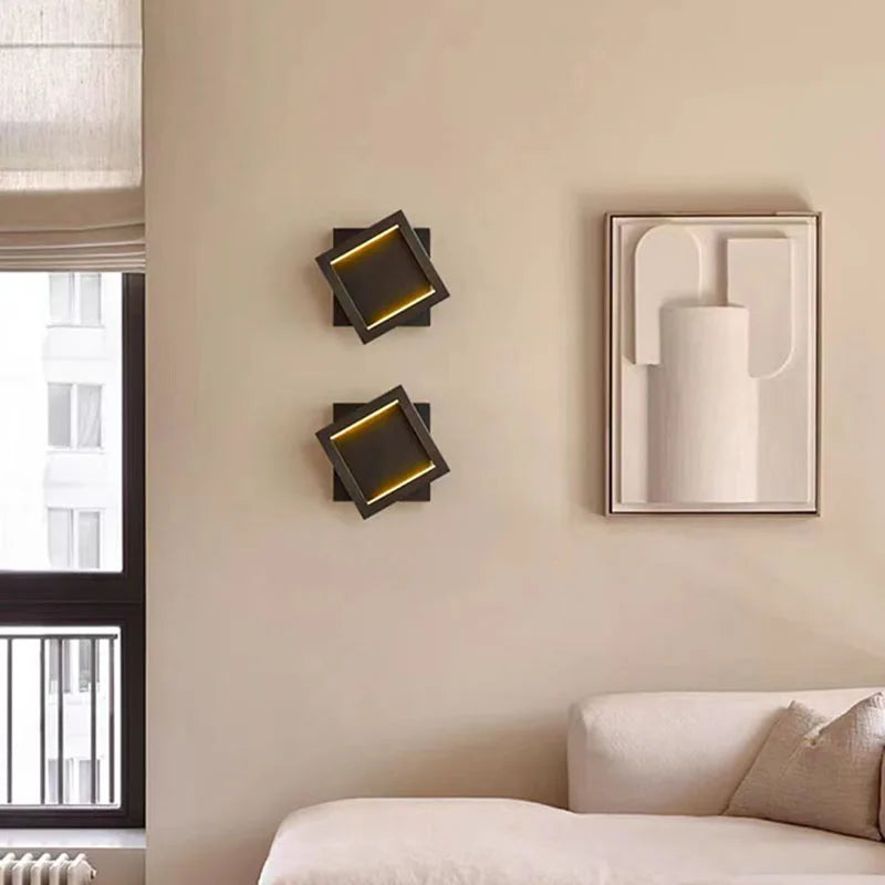 applique murale moderne en laiton modifiable pour décoration