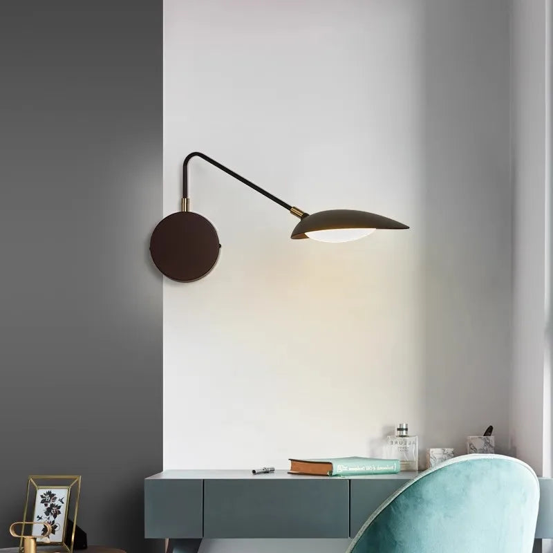 applique murale pivotante moderne pour intérieur minimaliste - vue 6 sur 8