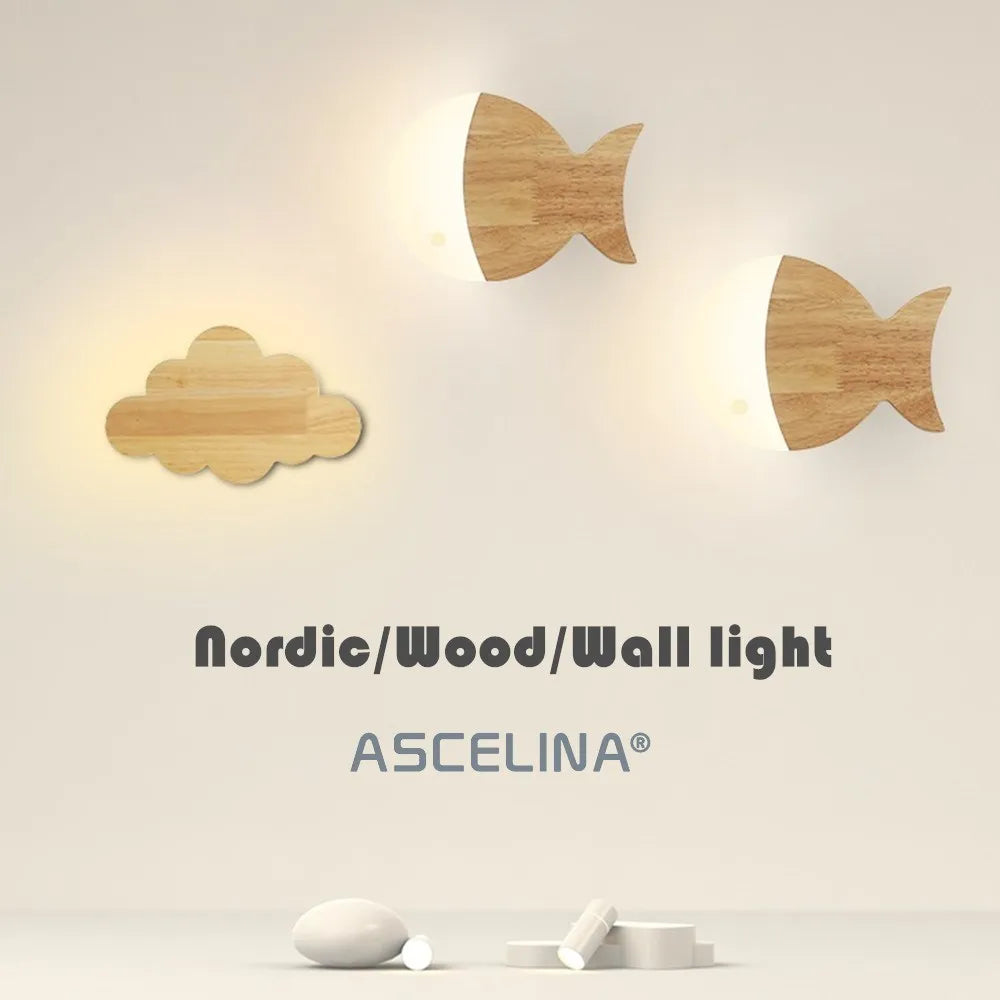 Applique murale led design nordique moderne décoratif - vue 2 sur 13
