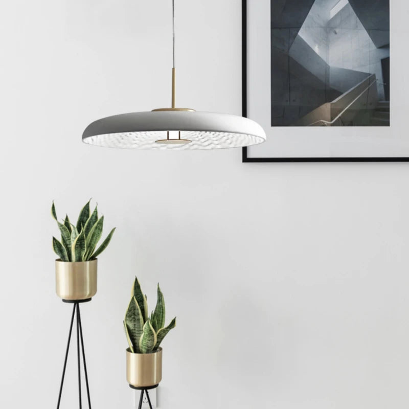 lustre créatif à pot ondulé pour restaurant et magasin - vue 4 sur 8