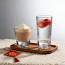 Verre montagne relief pour cocktail whisky vin 310ml