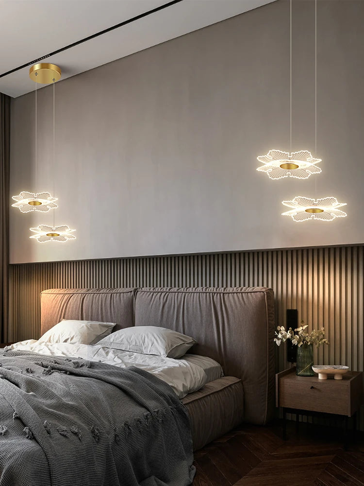 suspension led design en forme de s pour décoration intérieure élégante - vue 4 sur 8