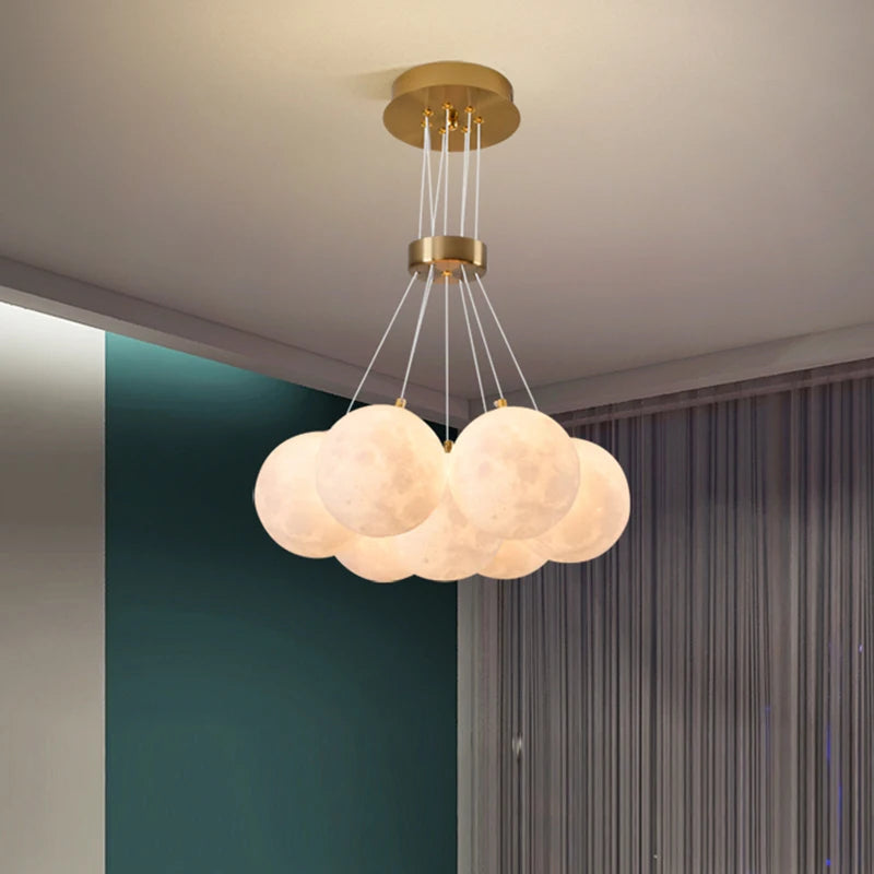 suspension led 3d lustre éclairage winfordo