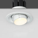 Spot Zoom intégré dimmable encastré 15-60 degrés COB