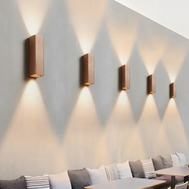 applique murale led modernes pour éclairage de fond intérieur - vue 4 sur 15