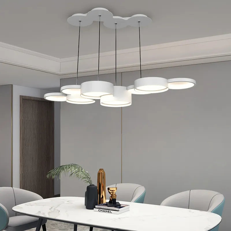Lustre led plafond modernes - vue 5 sur 12