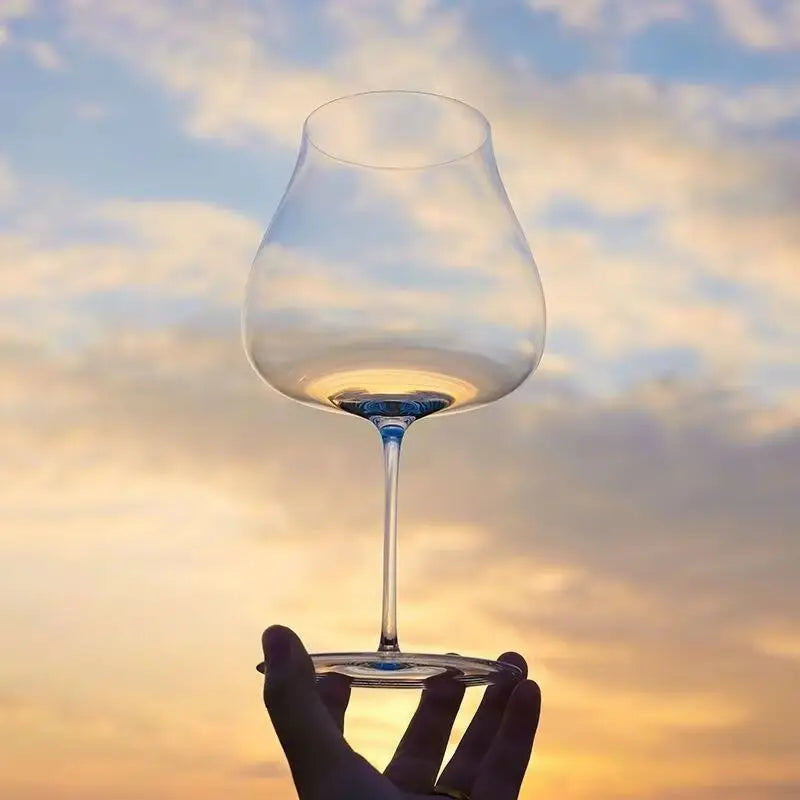 Verre a vin bourgogne cristal leger degustation elegante - vue 2 sur 5